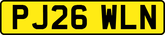 PJ26WLN