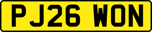 PJ26WON