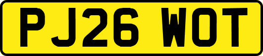 PJ26WOT