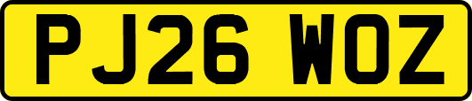 PJ26WOZ