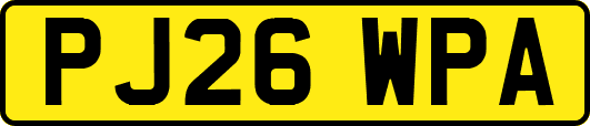 PJ26WPA