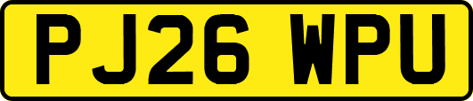 PJ26WPU