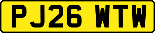 PJ26WTW
