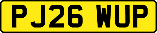 PJ26WUP