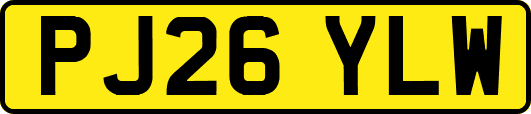 PJ26YLW