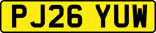 PJ26YUW