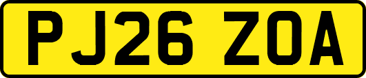 PJ26ZOA