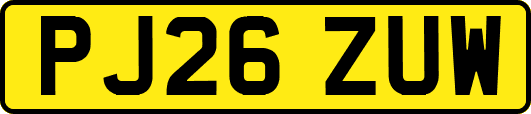 PJ26ZUW