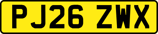 PJ26ZWX