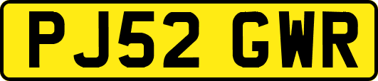 PJ52GWR