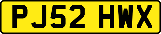 PJ52HWX
