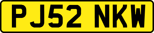 PJ52NKW
