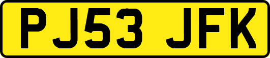 PJ53JFK