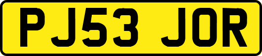 PJ53JOR
