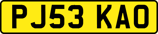PJ53KAO