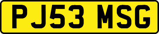 PJ53MSG