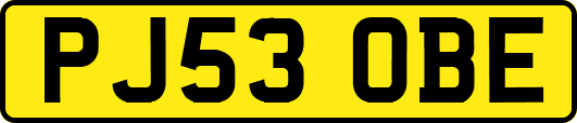 PJ53OBE