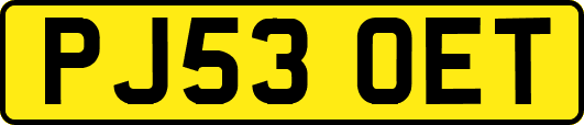 PJ53OET