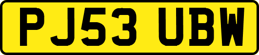 PJ53UBW