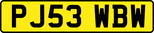 PJ53WBW