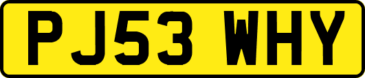 PJ53WHY