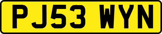 PJ53WYN