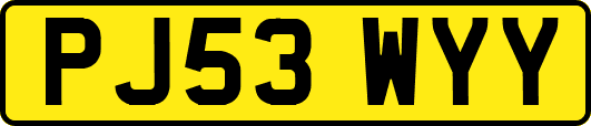 PJ53WYY