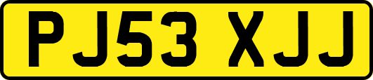 PJ53XJJ
