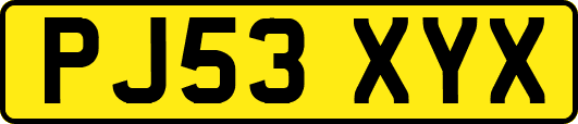 PJ53XYX