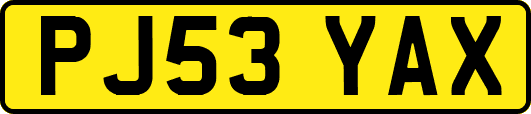 PJ53YAX