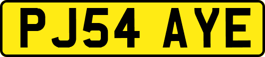 PJ54AYE