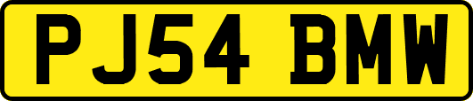 PJ54BMW