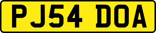 PJ54DOA