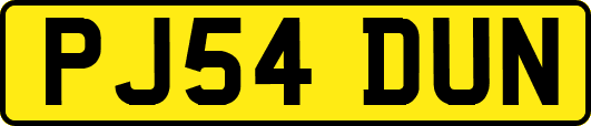 PJ54DUN