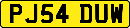 PJ54DUW