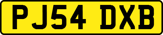 PJ54DXB