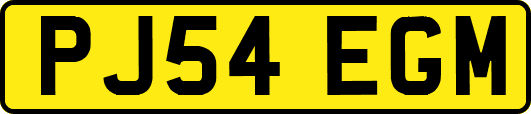 PJ54EGM