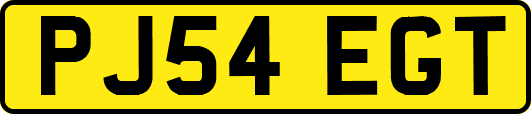 PJ54EGT