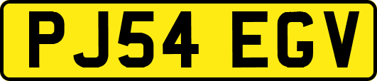 PJ54EGV