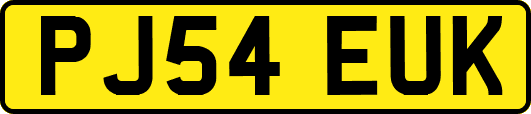 PJ54EUK