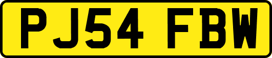 PJ54FBW