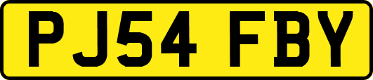 PJ54FBY