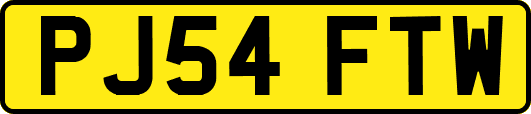 PJ54FTW