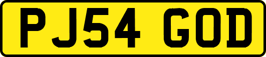 PJ54GOD