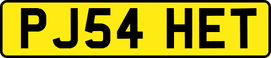 PJ54HET
