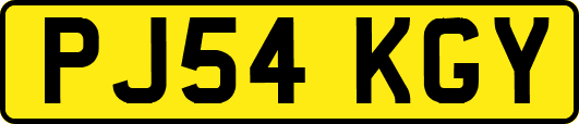 PJ54KGY
