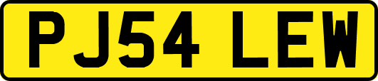 PJ54LEW