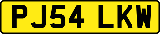 PJ54LKW