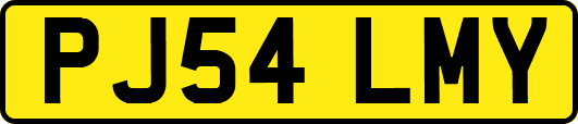 PJ54LMY
