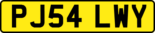 PJ54LWY